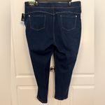 Investments SLIM FACTOR BY 3X (22/24) Classic Waist Denim Ankle Jeans Photo 4