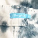 J. McLaughlin Jeans Shibori Tie Dye Slate Blue & Off-White Skinny Jeans Size 2 Photo 5