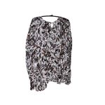 IRO New Voodoo Multicolor Long Sleeve Viscose Blouse Size 38 Photo 2