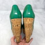 Christian Louboutin  Une Plume 140 Patent Leather Cork Platform Wedge Pump Heels Photo 7