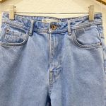 ZARA Handpainted Simpsons High Waist Mom Jeans 4 Photo 2