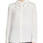 Maje  Ciel Bee Embellished Blouse Photo 0
