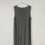 Eileen Fisher Ash Sleek Tencel Merino Knit Striped Tunic Dress Photo 6