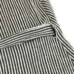 Audrey 3+1  | NWT Olive and Cream Striped Bell Sleeve Wrap Dress | Small Photo 3