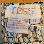 Tess snake print top, size large. Photo 3