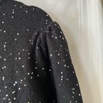 Karl Lagerfeld  Black Sweatshirt with White Accents Photo 4