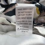 Bias Cut Satin Slip Skirt Elastic Waist Animal Print Skirt Small Y2k Wishlist White Photo 3