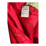 Alberto Makali  Red Vintage Pencil Dress Skirt Size 2 Photo 5