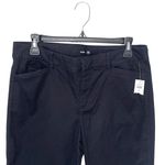 Old Navy  Womens Pixie Mid-Rise Skinny Ankle Pants Black Size 10 Tall‎ NWT Photo 3