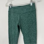 Beyond Yoga  Cross It Back 7/8 Yoga Legging in Woodland Forrest Light Sage Photo 2