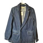 Madewell  Double Breasted Denim Blazer Jacket Blue Wash Sz S NWT Photo 1