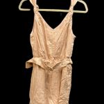 Le lis romper narrow shoulder straps belted size small NWT Photo 0