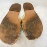 Banana Republic Gold Slip On Sandals Size 10. Photo 3