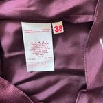 Rare Marni Womens Silk Skirt Size 38 Berry Color Back zipper Made in Italy Photo 4