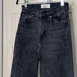 Reformation  Gray Wide Leg, High Rise Jeans Size 24 A31 Photo 2