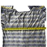 Emma & Michele  Women's Dress Bell Long Sleeve Black Abstract Print Size‎ XL Photo 6