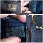 LIZ WEAR BLUE AND GOLD VINTAGE 1990'S CROPPED JACKET (SP) Size undefined Photo 7