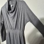 Anthropologie  Daily Practice Gray The Arabella Drapey Dress Academia Size XS Photo 7