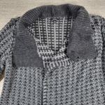Apt. 9 Cardigan Sweater Womens Large Gray Oversized Grandpa Chunky Knit Open Photo 3