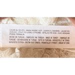 ZARA  Embroidered Floral Lace Sheer Short Sleeve T Shirt Top Women Size L NWT Photo 9