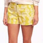 Old Navy  Everyday Chino Short Lime Green Pineapples Photo 0