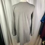 Blu Pepper Women Gray Ribbed Knit Open Front Long Sleeve Cardigan Sweater Size S Photo 9