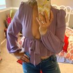 Hazel Boutique Tie Front Top Photo 1