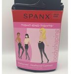 Spanx  Tight-End Tights Patterned Heathered Contrast Bodyshaping BLKGR Sz D NEW Photo 0
