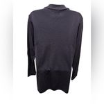 VTG Field Manor 100% Merino Wool Double Breasted Navy Sweater Jacket Blazer Sz 8 Photo 3