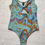 Wild Fable Colorful Bodysuit Photo 1