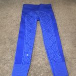 Lululemon Ebb To Street Sapphire Blue Seamless Snakeskin Photo 6