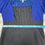 Anthropologie Moulinette Soeurs Black Blue Puff Sleeve Silk Bolero Dress 6 NWT Photo 10