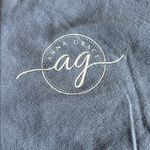 Anna Grace  Long Sleeve Graphic Tshirt Blue Size Large Photo 4