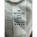 Garage  Cropped Graphic Tee Motor Show White Cotton Short Sleeve P/S Photo 6