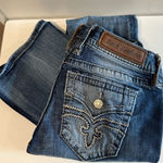 Rock Revival  Julee Bootcut Stretch Mid-Rise Jean Embroidered Flap Pocket 27x34 Photo 0