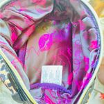 Betsey Johnson  Small Ruffle Cosmetic Case Bubble Cheetah Natural Photo 6