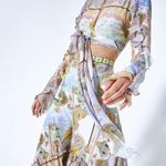 Alexis NWT  Ferra Crop Tie Top in Rococco sz small Photo 3