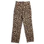 Reformation  Womens Animal Print Leopard Marlon Stretch High Crop Pants Size 2 Photo 3