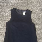 ‘S MaxMara Black Mid Length Sheath Dress With Back Zip Closure. Size 10 Photo 2