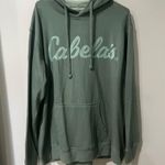 Cabela's Green  Hoodie Photo 0