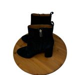 & Other Stories & Other Stories Black Suede Ankle Booties Heels Cocktail Party Womens 36 US 6.5 Photo 3