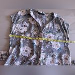 ZARA a gray floral tie dress from 's Basic Collection in S. The dress features Photo 10