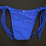 💙 PQ Swim Cobalt Blue Side Tie Bikini Bottom 💙 XS Photo 0