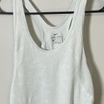 Nike  Dri Fit Pale Blue Ribbed Relaxed Fit Tank Top Women’s Small Excellent Cond Photo 0