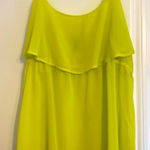 Torrid Neon Frill Layered Ruffle Spaghetti Strap Tank Top Shirt Blouse P… Photo 0