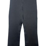 Post Card Snowboard Stretch Scuba Zip Flare Apres Ski Pants Women's Sz. 6 Gray Photo 0