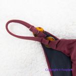 NEW Rhythm‎ Free People Ring Itsy Bikini Bottom, size S Red Photo 4