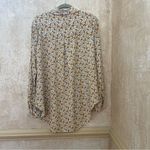 Jane and Delancey  Floral Button-Up Blouse Shirt Yellow Village Western Boho XL Photo 11