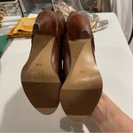 Vintage 70’s boho western Stevie Nicks festival camel leather Brazil boots Brown Size 6.5 Photo 7