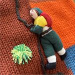 Source Unknown Vintage Peruvian 3D Sweater Made From Sheep Wool Photo 10